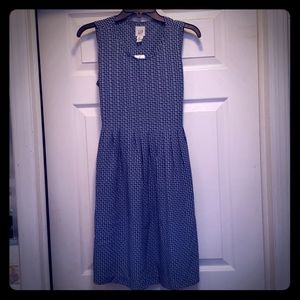Gap rayon print dress